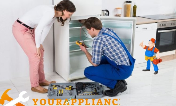 Repair refrigerator to the customer's home